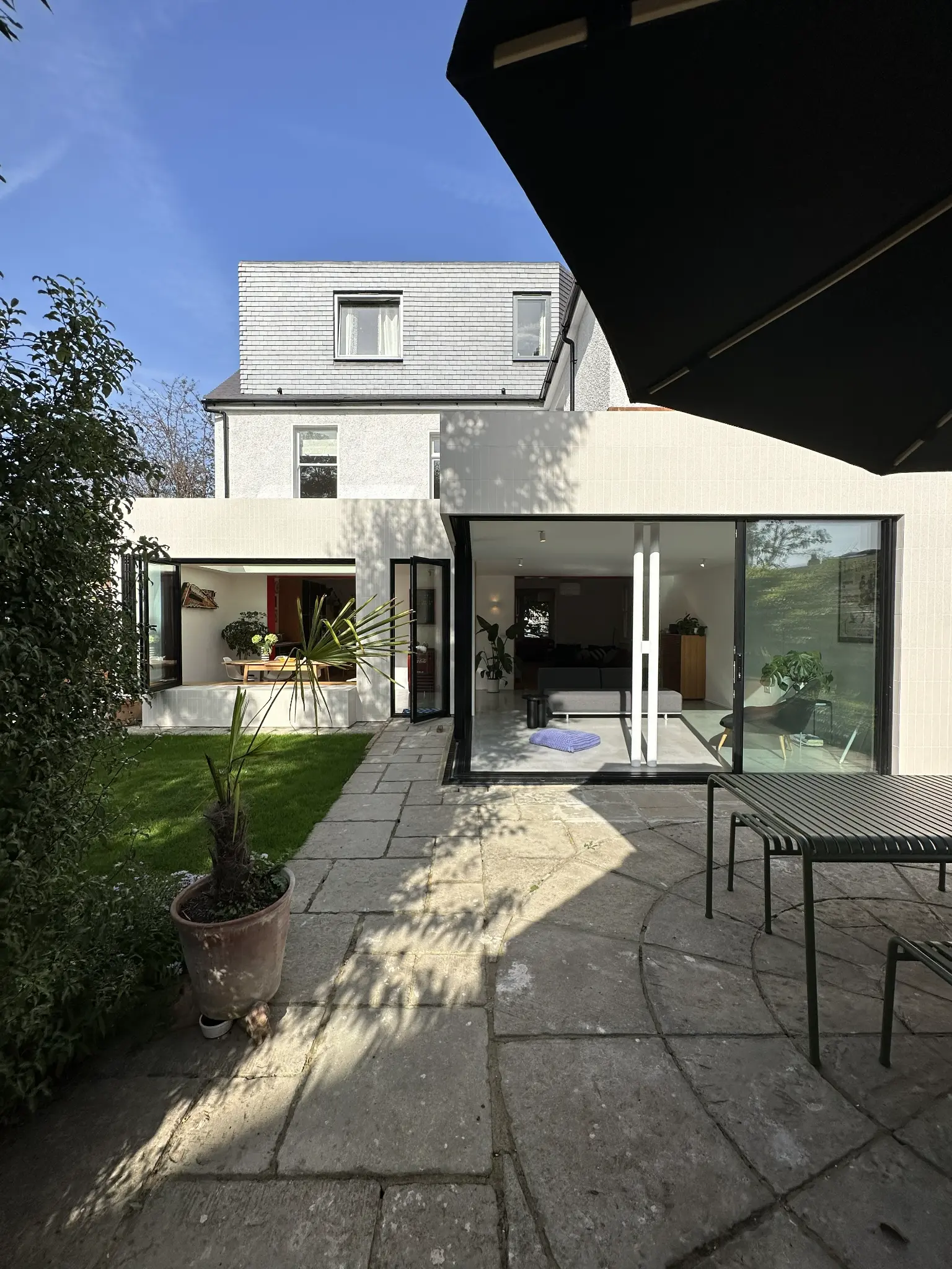 Modern glass door system